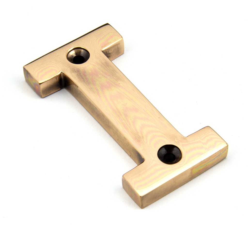 Polished Bronze Letter I - 92031I