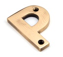 Polished Bronze Letter P - 92031P