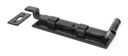 Black 6" Cranked Door Bolt - 33016