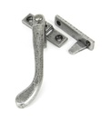 Pewter Night-Vent Locking Peardrop Fastener - LH - 33025