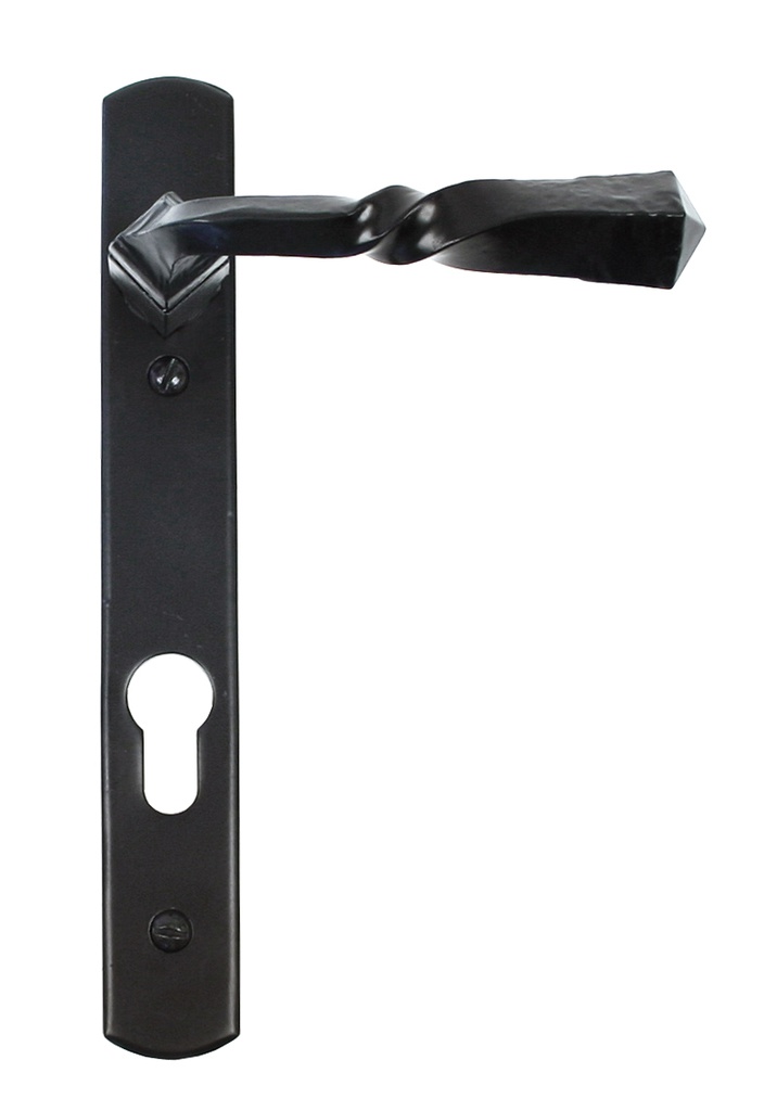 Black Narrow Lever Espag. Lock Set - 33119