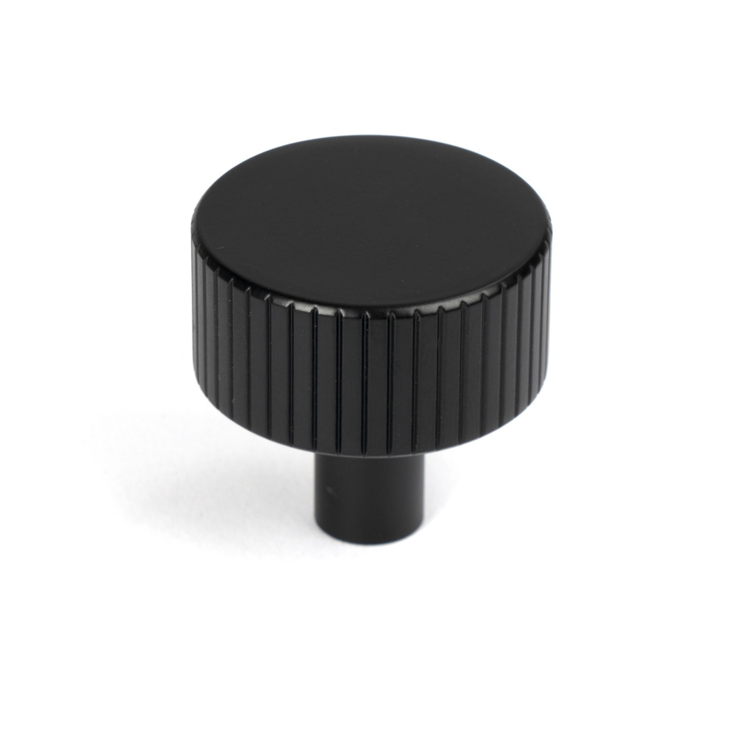 Matt Black Judd Cabinet Knob - 32mm (No rose) - 50428