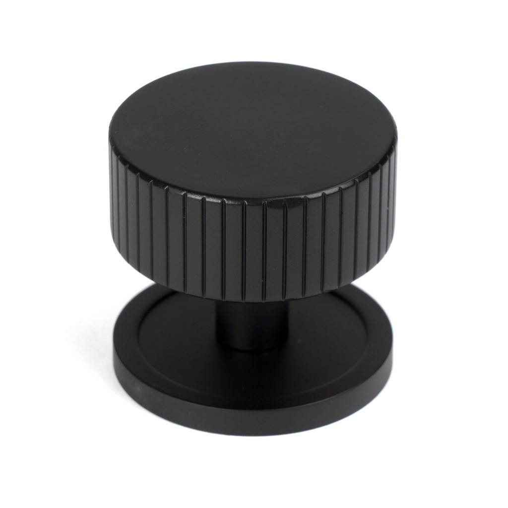 Matt Black Judd Cabinet Knob - 38mm (Plain) - 50430