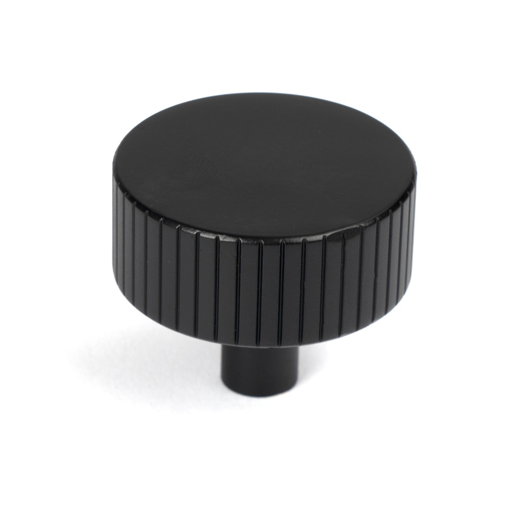 Matt Black Judd Cabinet Knob - 38mm (No rose) - 50431