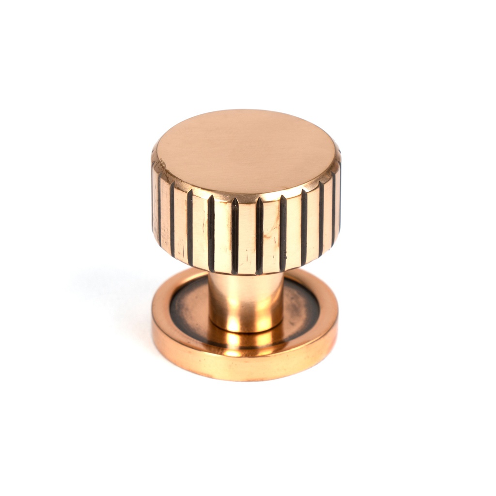 Polished Bronze Judd Cabinet Knob - 25mm (Plain) - 50472