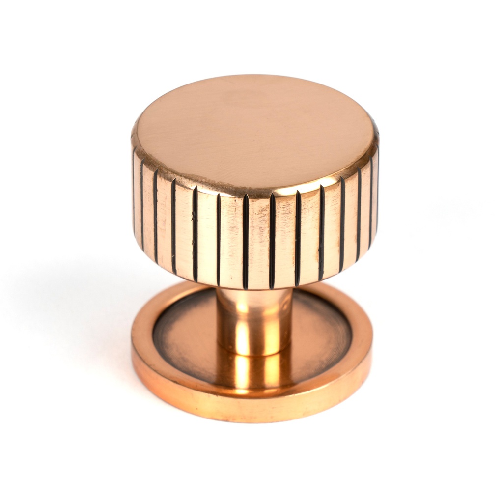 Polished Bronze Judd Cabinet Knob - 32mm (Plain) - 50475