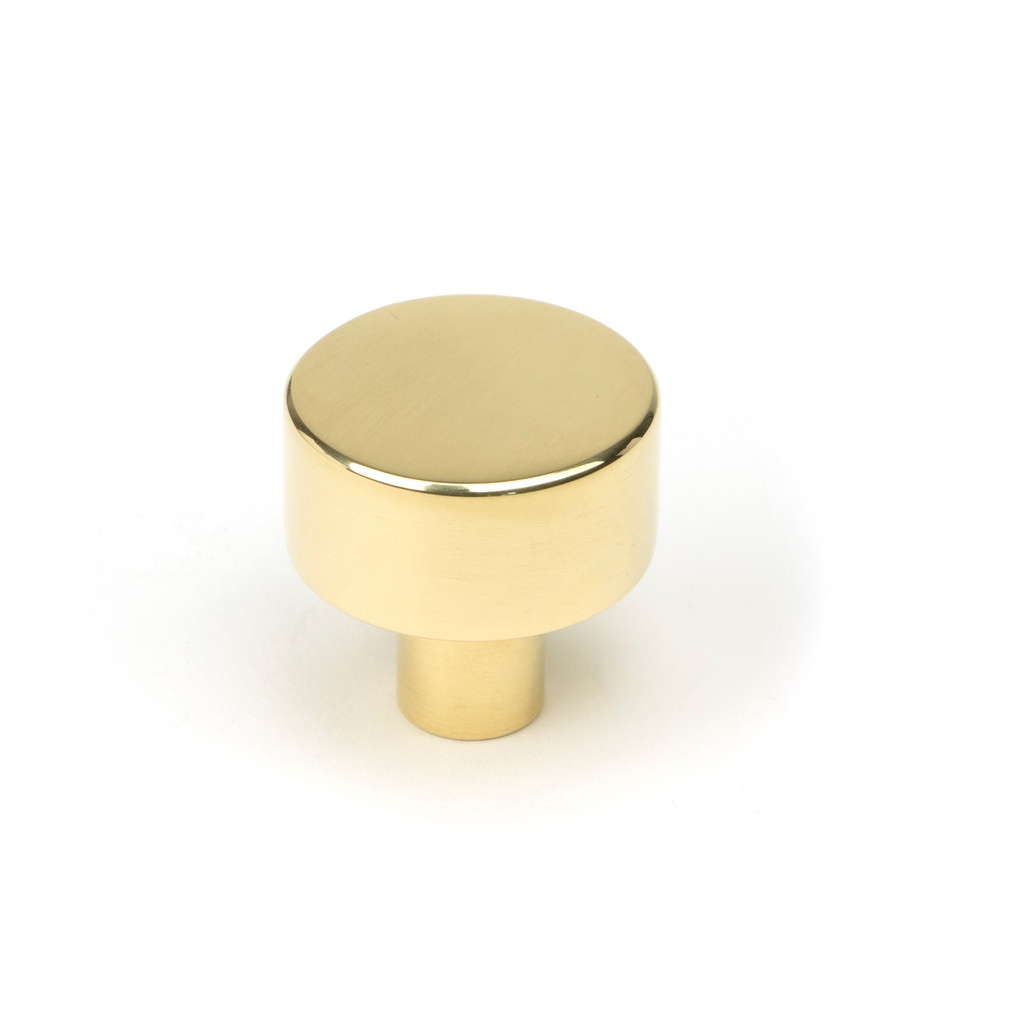 Polished Brass Kelso Cabinet Knob - 25mm (No Rose) - 50293