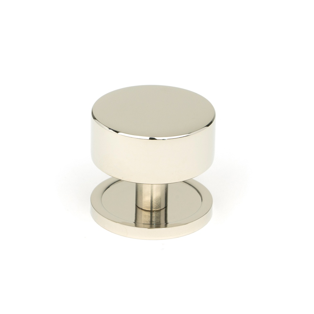 Polished Nickel Kelso Cabinet Knob - 38mm (Plain) - 50319