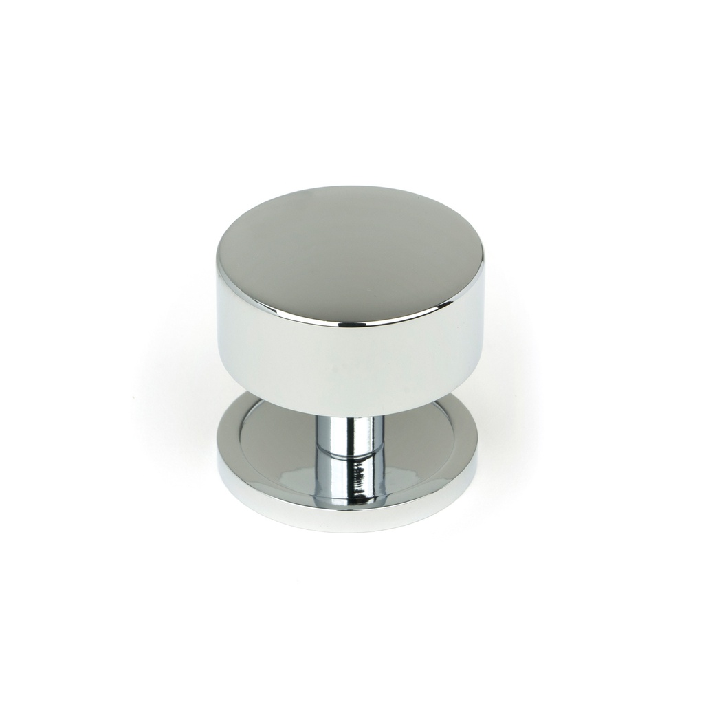 Polished Chrome Kelso Cabinet Knob - 38mm (Plain) - 50331