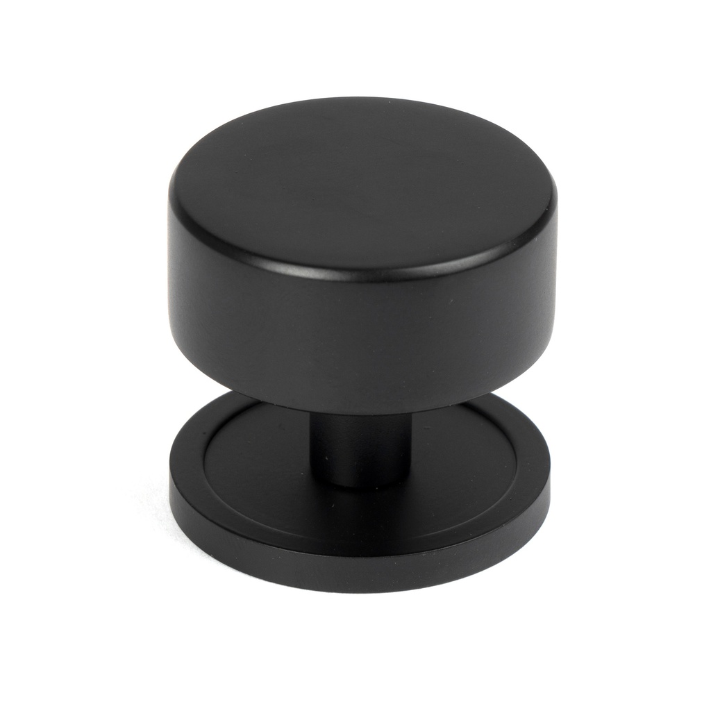 Matt Black Kelso Cabinet Knob - 38mm (Plain) - 50343