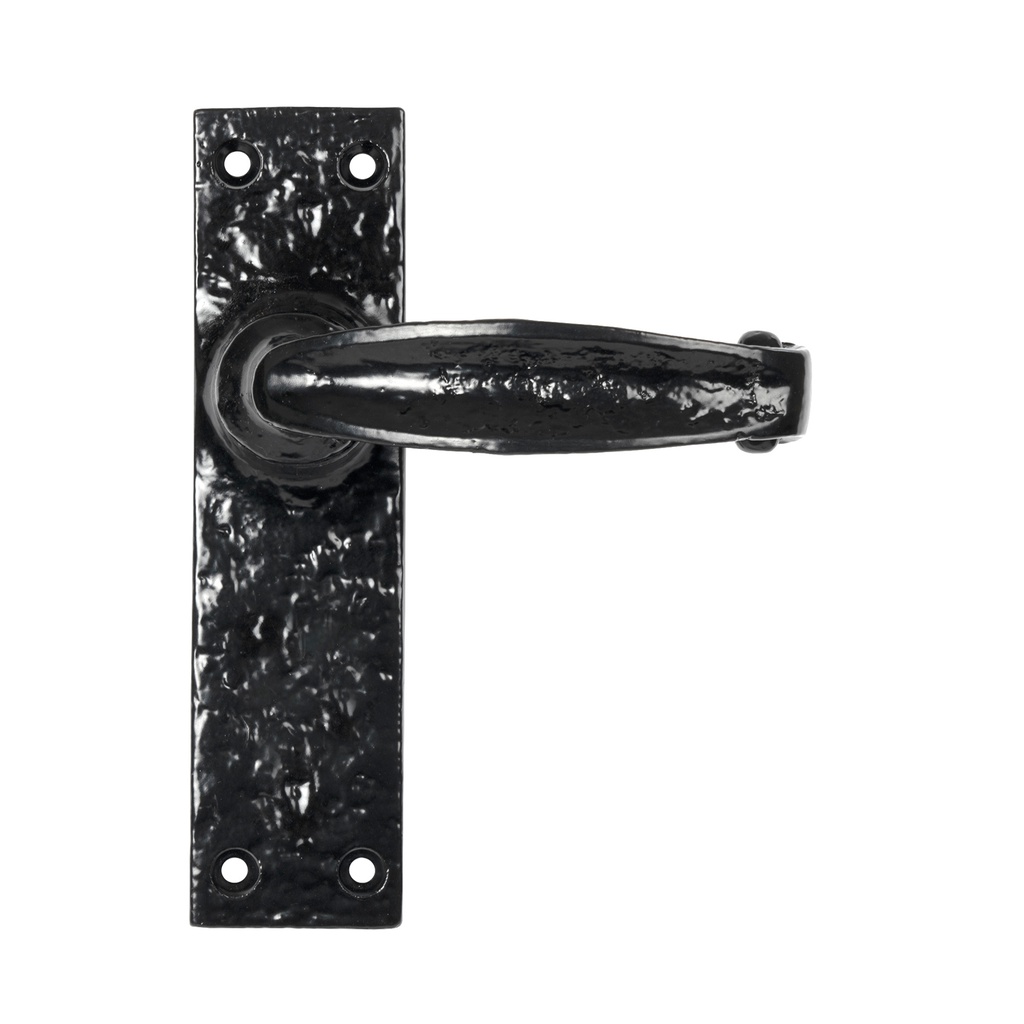 Black MF Lever Latch Set - 46574