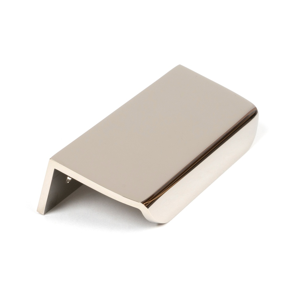 Polished Nickel 100mm Moore Edge Pull - 50704