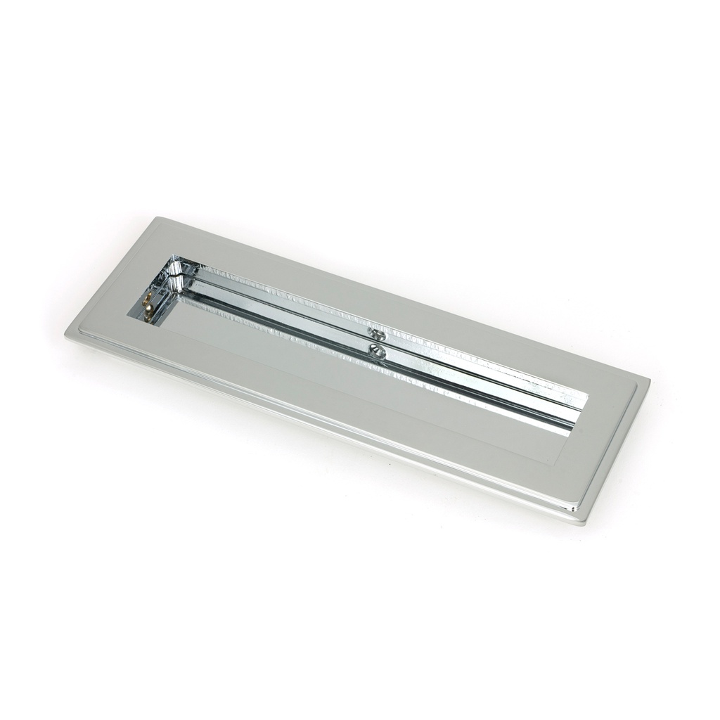 Polished Chrome 175mm Art Deco Rectangular Pull - 47175