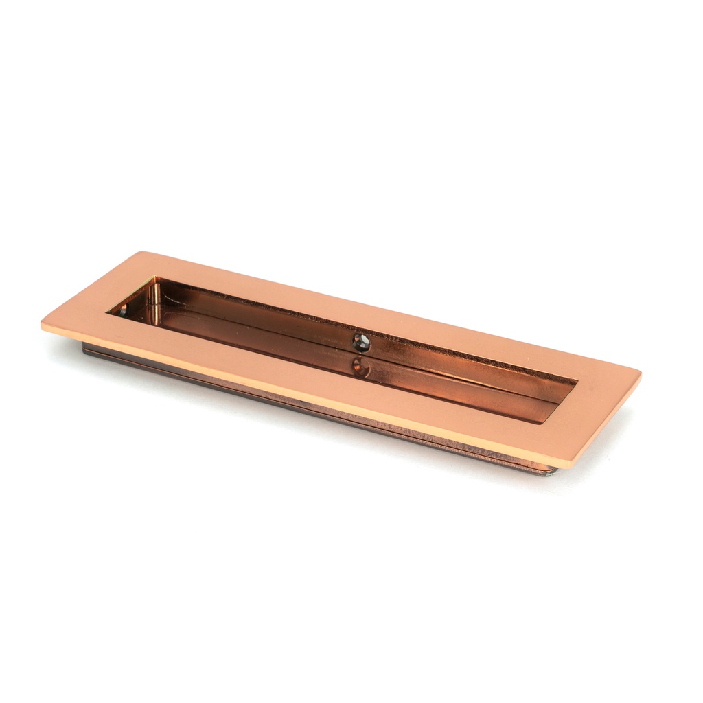 Polished Bronze 175mm Plain Rectangular Pull - 50136