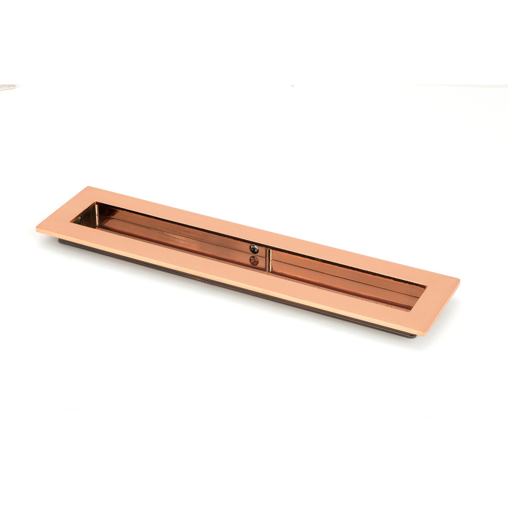 Polished Bronze 250mm Plain Rectangular Pull - 50137