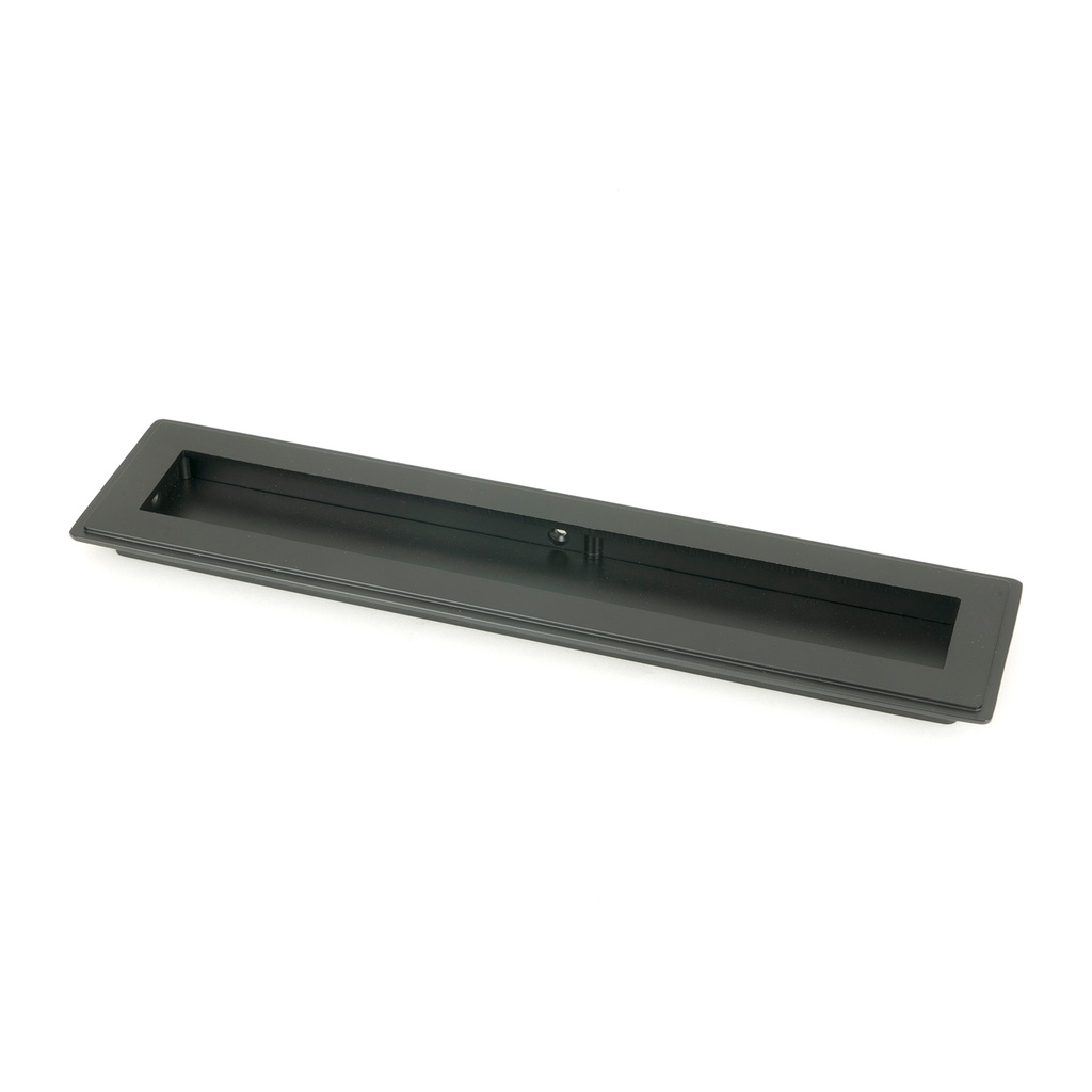 Matt Black 250mm Art Deco Rectangular Pull - 50207