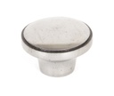 Natural Smooth Ribbed Cabinet Knob - 33365