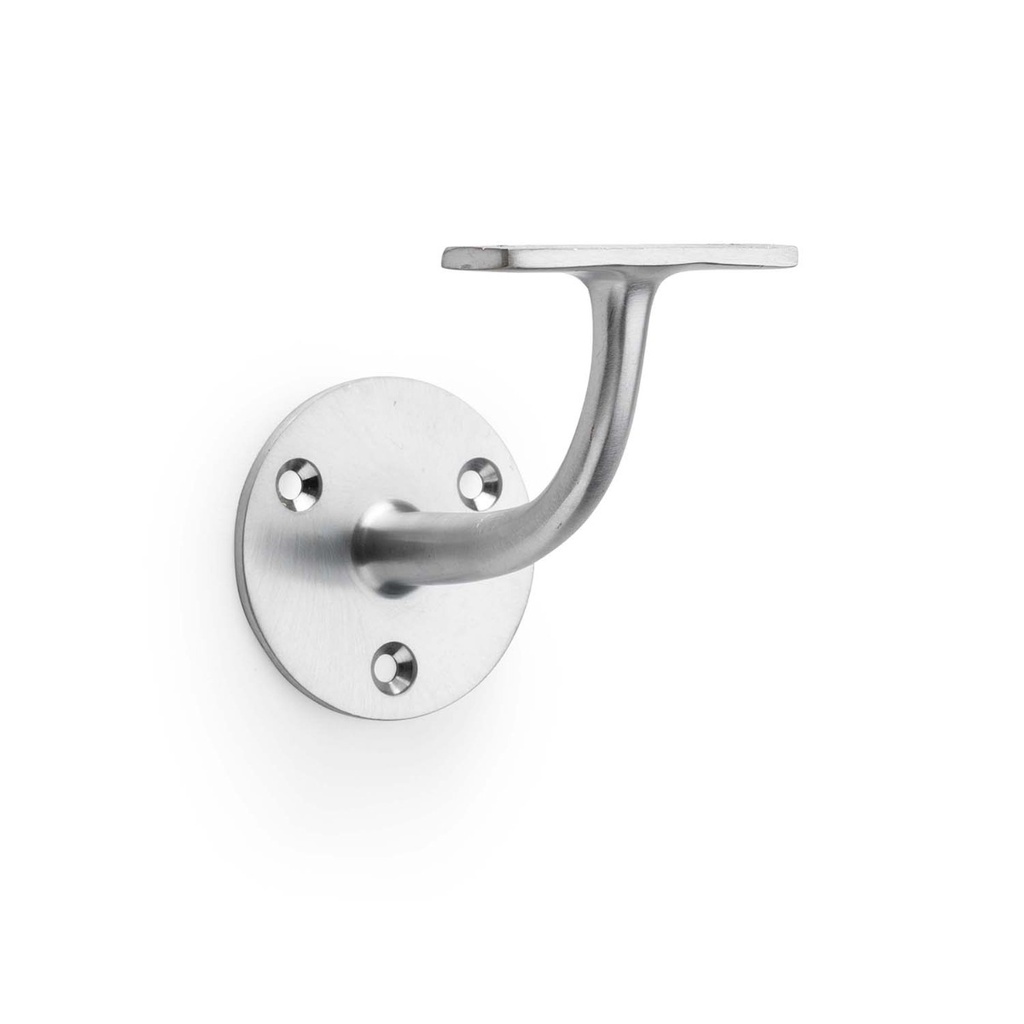 Alexander & Wilks Architectural Handrail Bracket - Satin Chrome