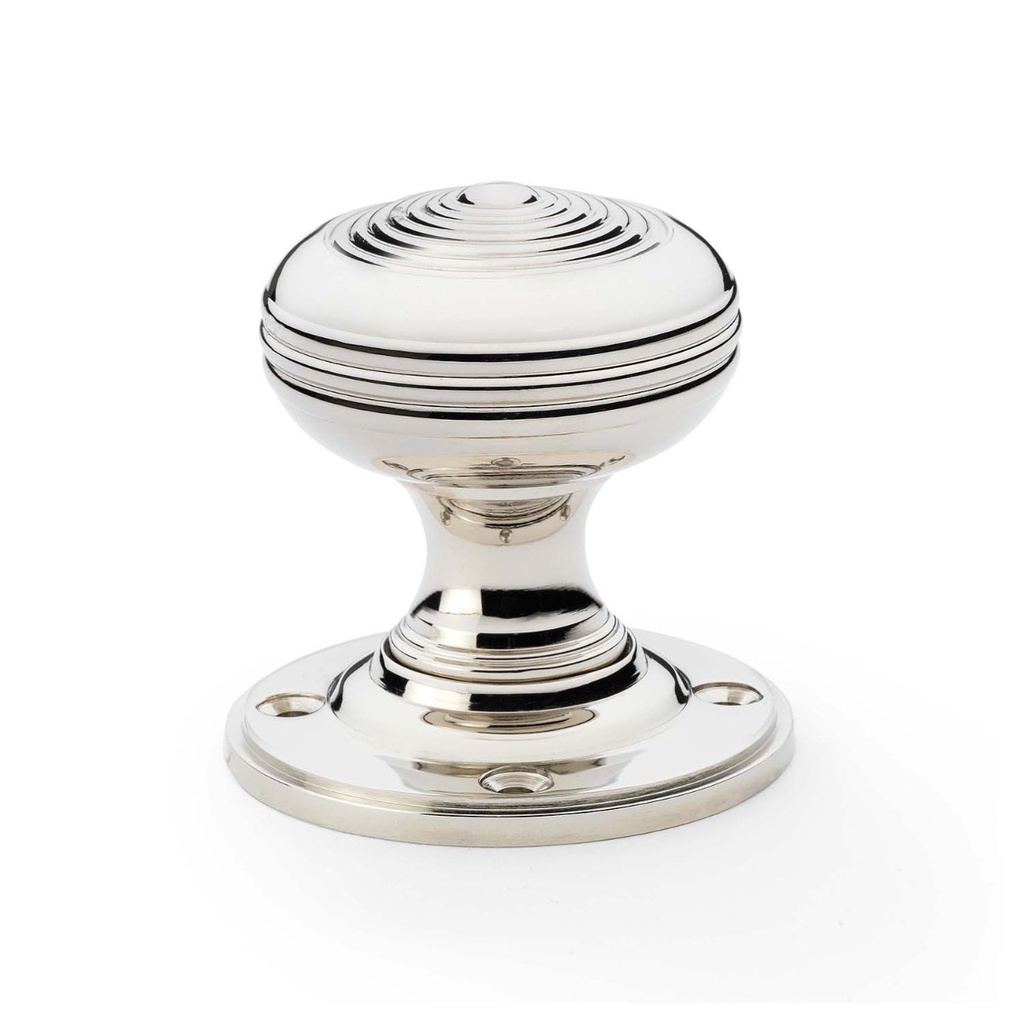 Alexander & Wilks Christoph Mortice Knob - Polished Nickel