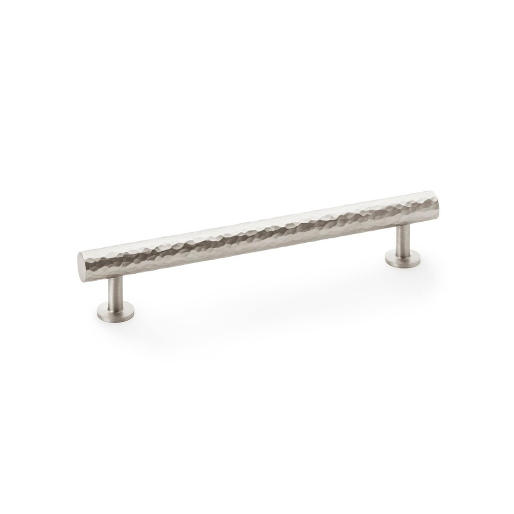 Alexander & Wilks Leila Hammered Cabinet Pull - Satin Nickel