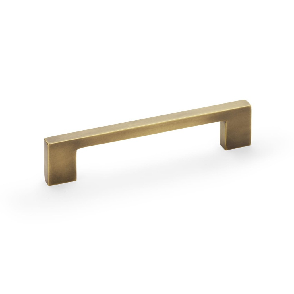 Alexander & Wilks Marco Cupboard Pull Handle - Antique Brass - 128mm