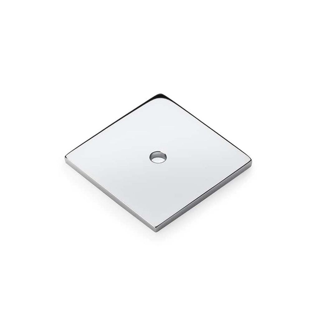 Alexander & Wilks Quantock Square Backplate - Polished Chrome