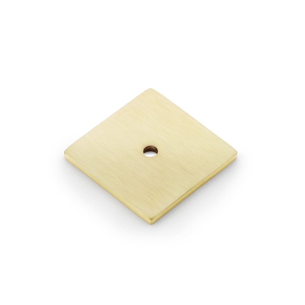 Alexander & Wilks Quantock Square Backplate - Satin Brass PVD