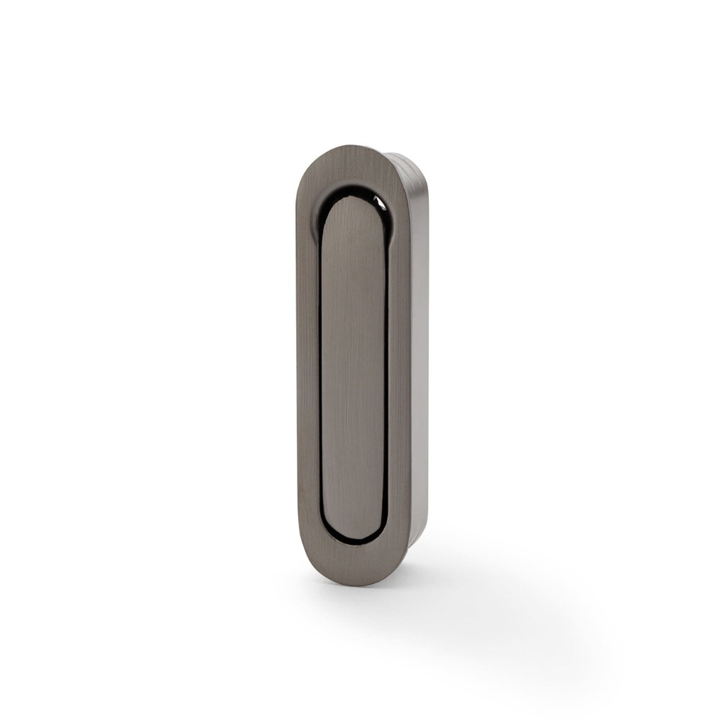 Alexander & Wilks Radius Sliding Door Edge Pull - Dark Bronze PVD