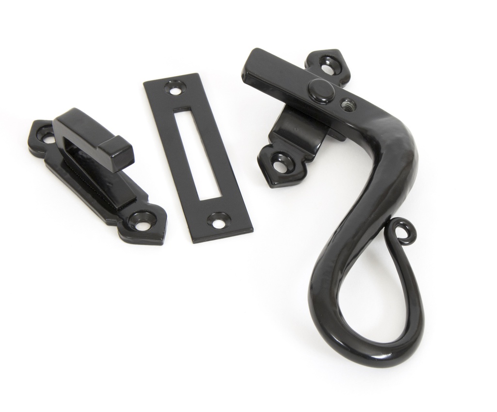 Black Locking Shepherd's Crook Fastener - RH - 33469