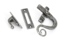 Pewter Locking Monkeytail Fastener - RH - 33726