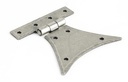 Pewter 3¼" Half Butterfly Hinge (pair) - 33783