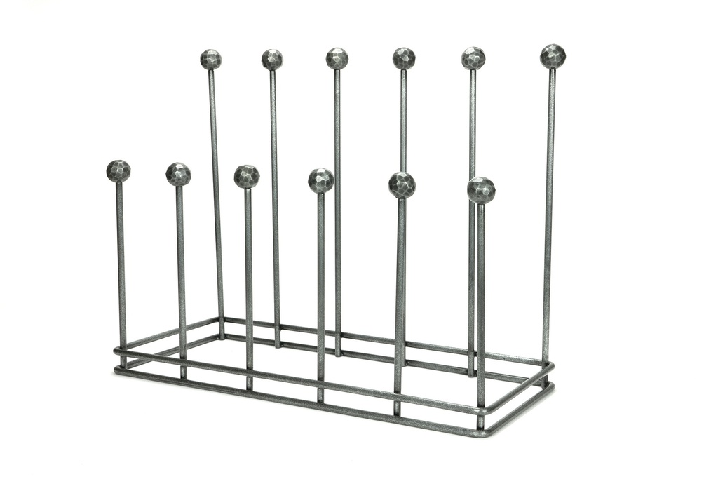 Pewter Six Pair Boot Rack - 47109