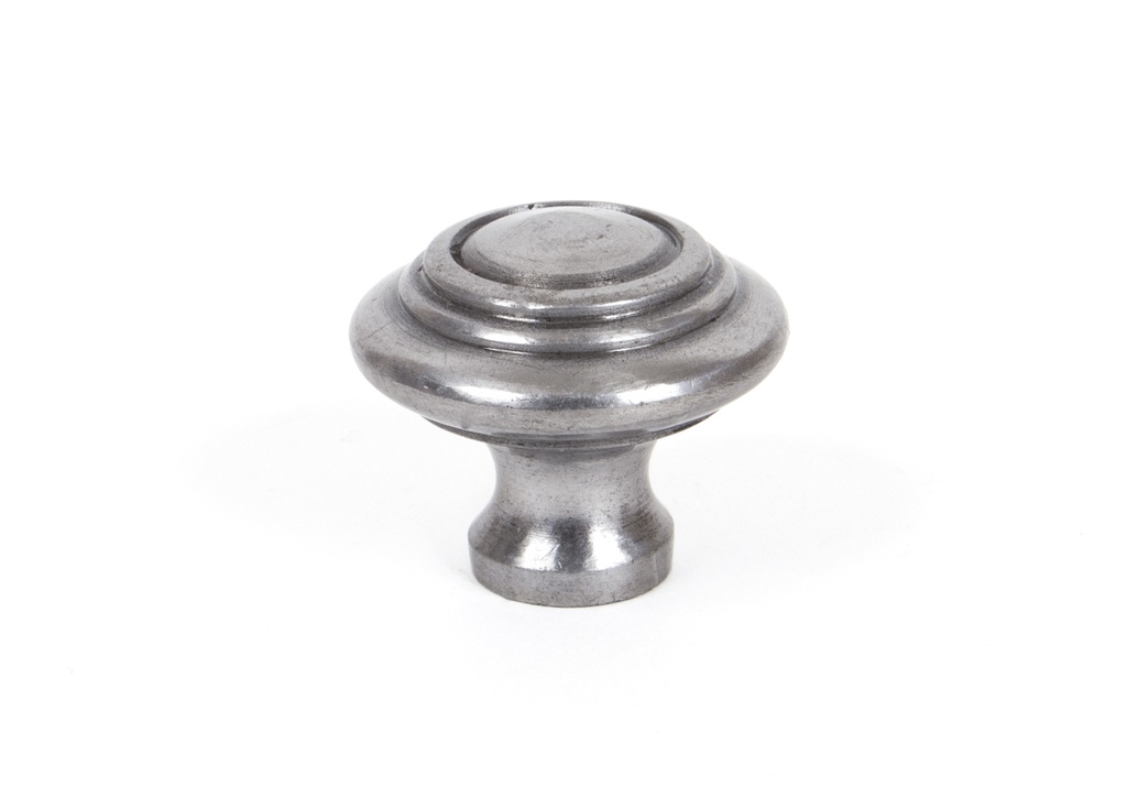 Natural Smooth Ringed Cabinet Knob - Small - 83512