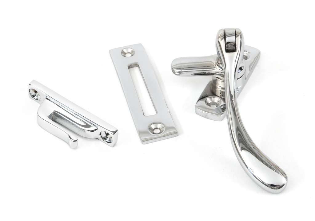 Polished Chrome Peardrop Fastener - 83697