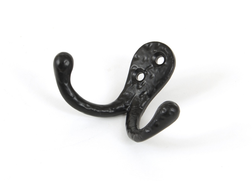 Black Celtic Double Robe Hooks - 83843