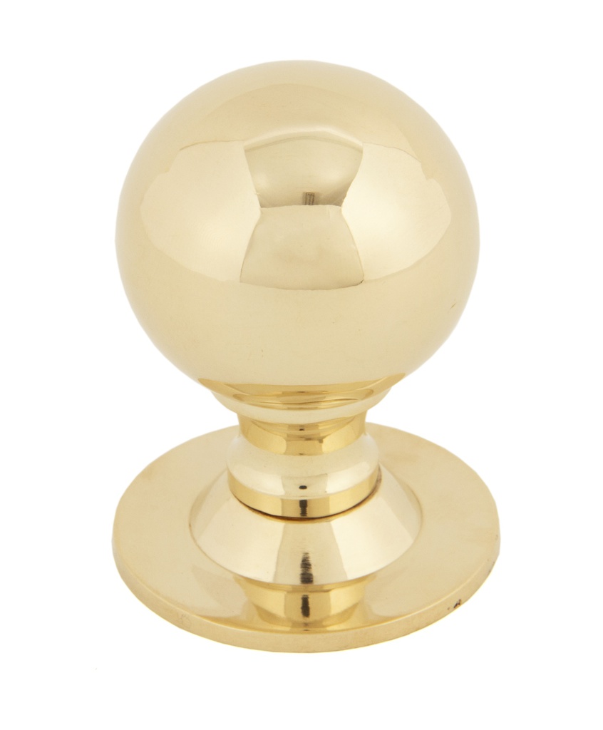 Polished Brass Ball Cabinet Knob 39mm - 83881