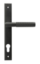 Matt Black Brompton Slimline Lever Espag. Lock Set - 45528