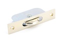 Polished Nickel Square Ended Sash Pulley 75kg - 49589