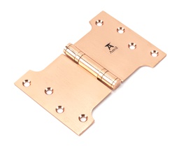 [46524] Polished Bronze 4" x 4" x 6" Parliament Hinge (pair) ss - 46524