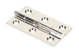 [49584] Polished Nickel 2" Butt Hinge (pair) - 49584