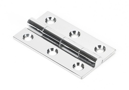 [49586] Polished Chrome 2" Butt Hinge (pair) - 49586