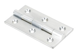 [49930] Satin Chrome 2.5" Butt Hinge (pair) - 49930