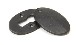 [91500] External Beeswax Oval Escutcheon & Cover - 91500