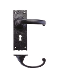 [FF111] Traditional Lever on Lock Backplate - 6"