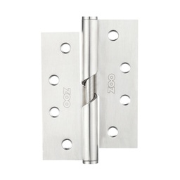 [ZHRBL243S] Rising Butt Hinge (Left) Stainless Steel - Grade 201 - 102 x 76 x 2.5mm