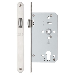 [ZRD0060LRSS] Roller din latch - backset 60mm - radius