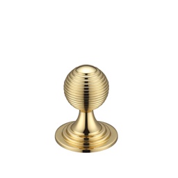 Queen Anne Ringed Knob 25mm rose dia.