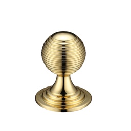 Queen Anne Ringed Knob 32mm rose dia.