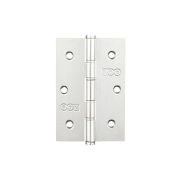 Stainless Steel Slim Knuckle Door Hinge 76 x 52 x 1.5mm