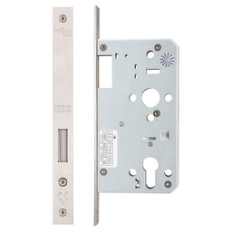 [ZDL0060STSS] Din euro deadlock - backset 60mm - Single throw